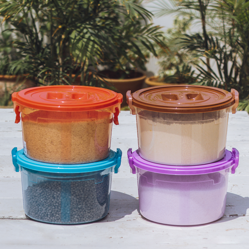 Handy Mini Food Storage Container Large - (9000ml) With Foods