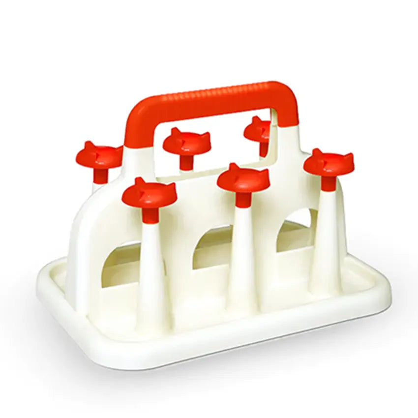 Snoopy Glass Stand in Red