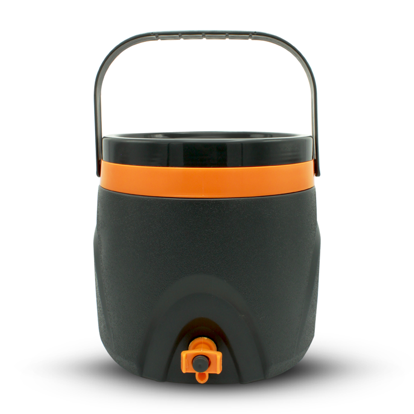 Alpha Cooler Grey & Orange Model-1 - 7Liter