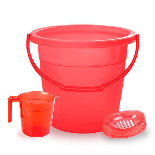 Glow Bath Essentials Bundle Pack of 3 Red