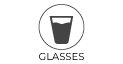 water glasses