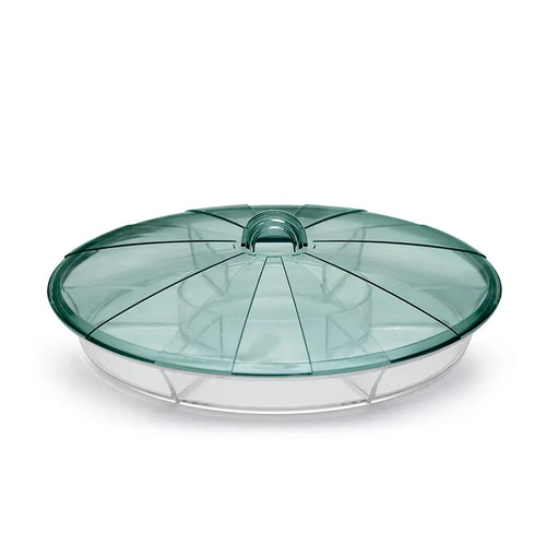 Deluxe Compartment Tray Model-2 With Green lid Deluxe Compartment Tray Model-2 With Green lid