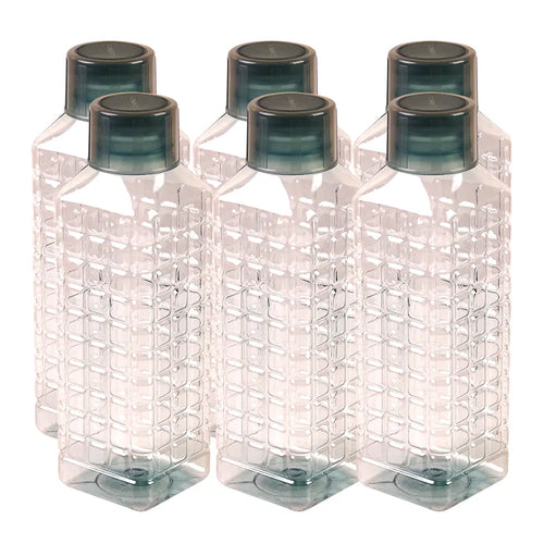 Bravo Water Bottle M-3 6 pcs Pack 1000ml Assorted green