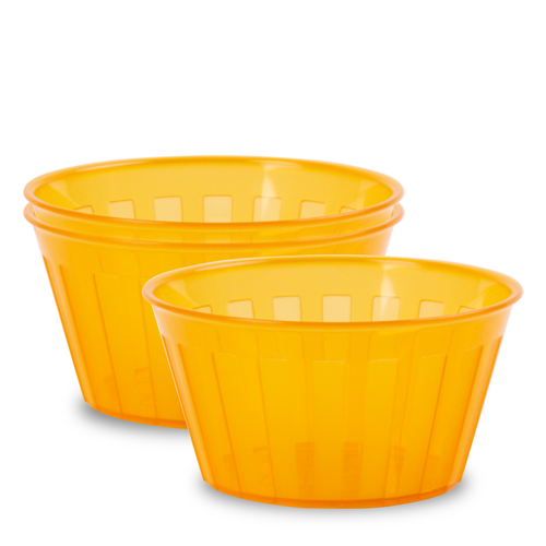 Milan Bowl 3 pcs set in Orange - XL 5000ml