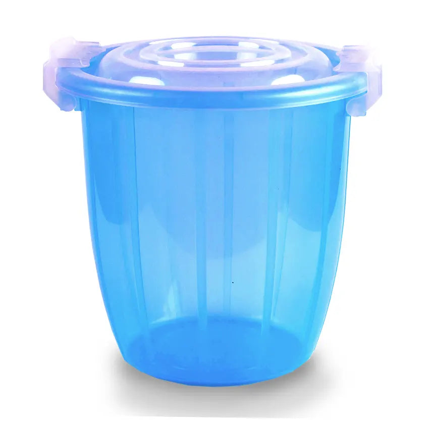 Opal Food Storage Container 2 pcs set - Medium 10 Litre Transparent Turqoise