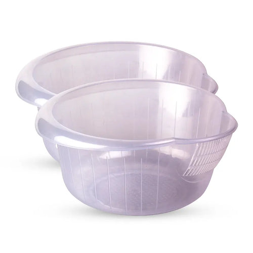 Rio Rice Strainer 2 pcs set in natural Rio Rice Strainer 2 pcs set in natural