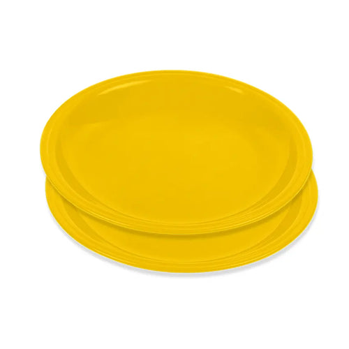 Saga Plate 2 pcs set Large in yellow Saga Plate 2 pcs set Large in yellow