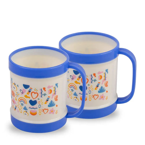 Alpha Mug 2pc Set - 400ml blue Alpha Mug 2pc Set - 400ml blue
