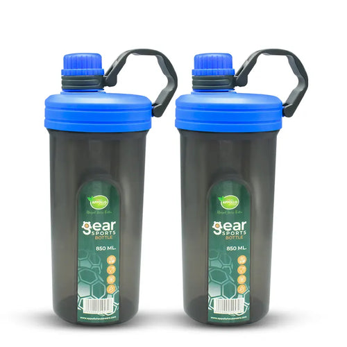 Gear Sports Water Bottle Small Pack of 2 Blue (850ml) Gear Sports Water Bottle Small Pack of 2 Blue (850ml)