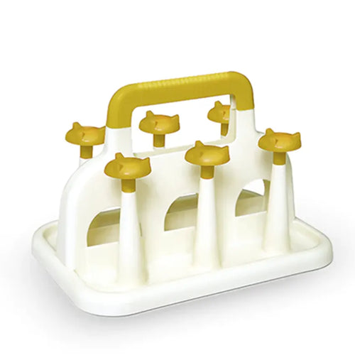 Snoopy Glass Stand in Yellow Snoopy Glass Stand in Yellow