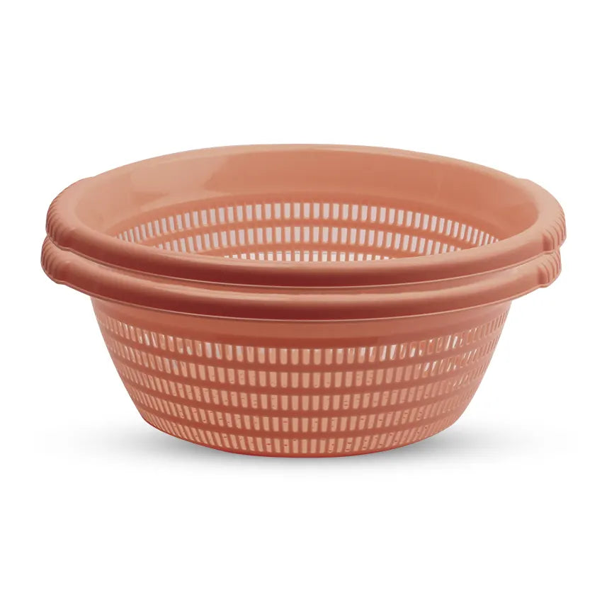 Veggie Basket 2 pcs set in peach