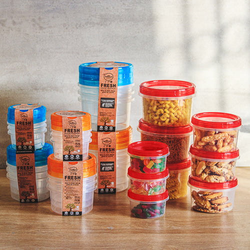 Fresh Food Keeper 9 Piece Bundle (3 set each: 200ml/500ml/900ml) Fresh Food Keeper 9 Piece Bundle (3 set each: 200ml/500ml/900ml)