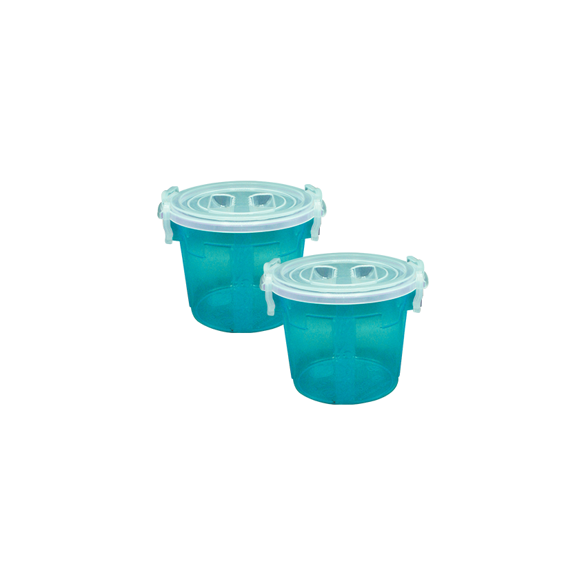 Handy Food Storage Container 2 pc set Turqoise - Small 6 Litre