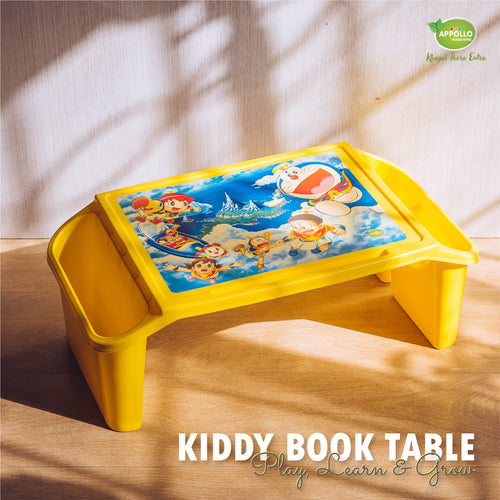 Kiddy Book Table yellow 3 pcs set with sticker Kiddy Book Table yellow 3 pcs set with sticker