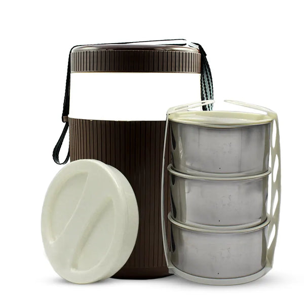 Ravi Lunch Carrier in Brown Ravi Lunch Carrier in Brown