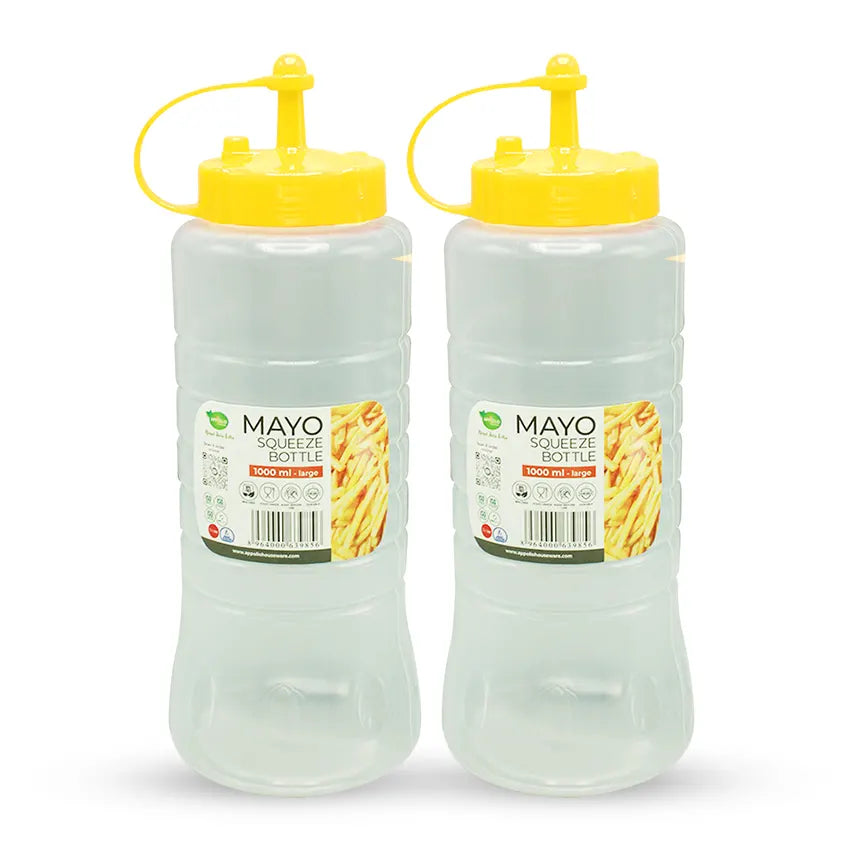 Mayo Squeeze Bottle Large - (1000ml) Yellow