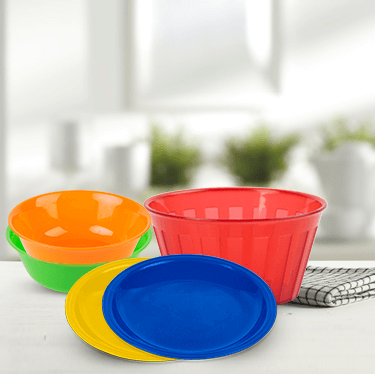 bowls and plates