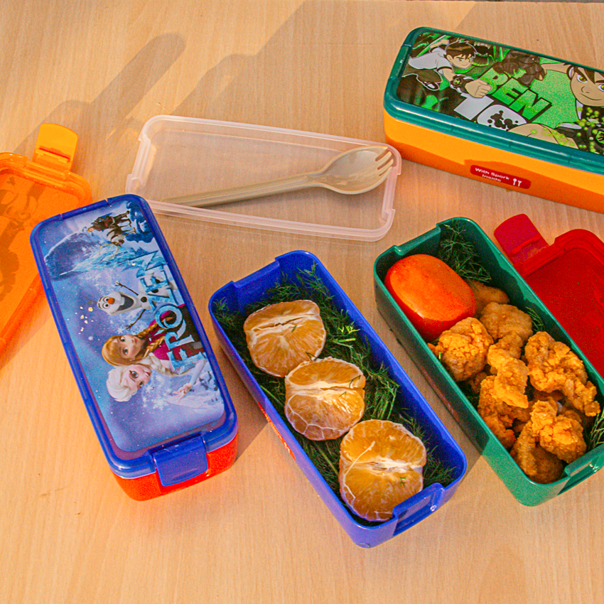 Bunny Lunch Box M-2 Pack of 2 - (550ml) Lifestyle Images