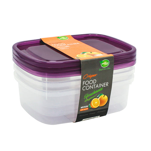 Crisper Food Container Medium - (1000ml)