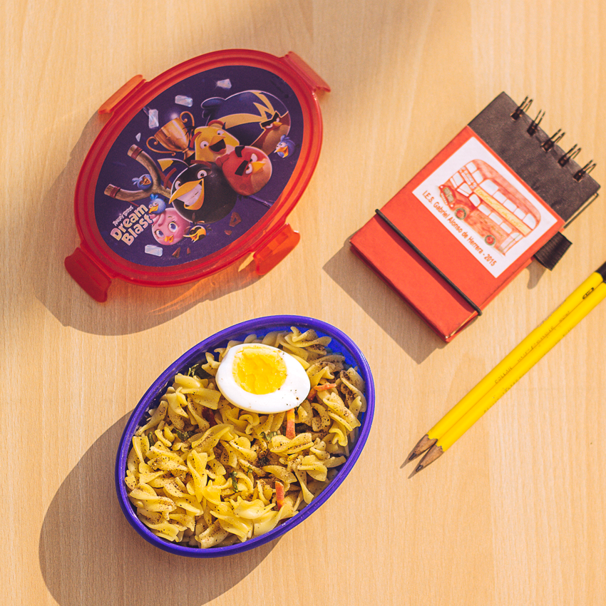 Mini Lunch Box Pack of 2 - (250ml) With Foods