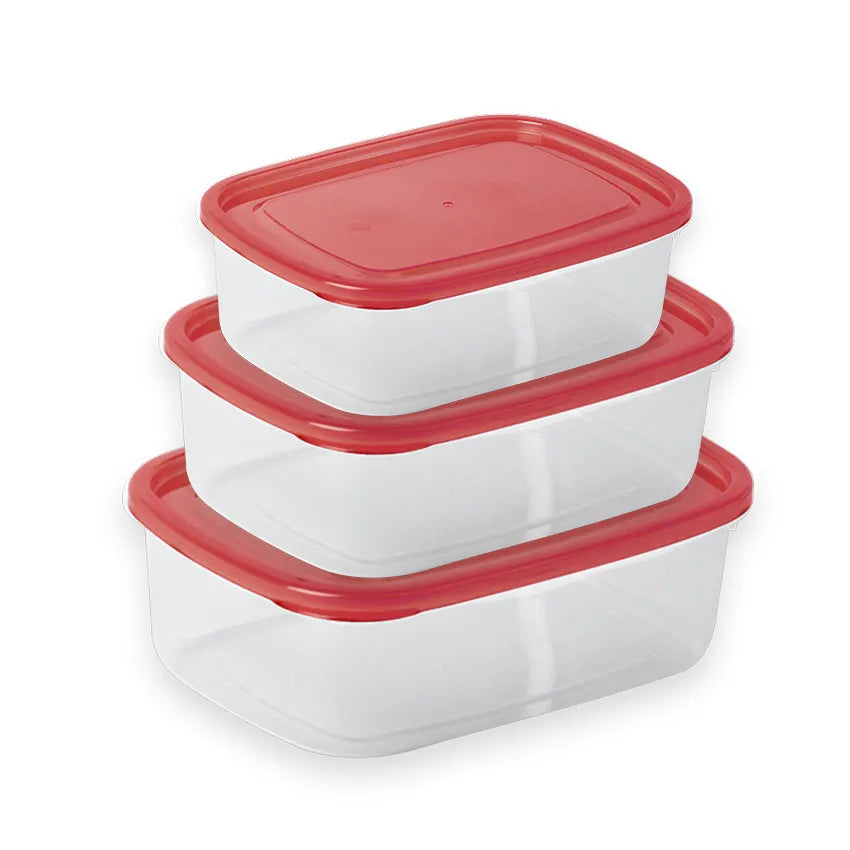 Crisper Food Container 3pcs Set S/M/L