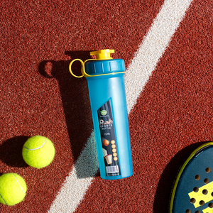 Rush Sports Water Bottle – 800ml & 1L sizes with twist-lock cap, spill-proof spout, and handle. Perfect for padel, cricket, football, gym, and indoor games Rush Sports Water Bottle – 800ml & 1L sizes with twist-lock cap, spill-proof spout, and handle. Perfect for padel, cricket, football, gym, and indoor games