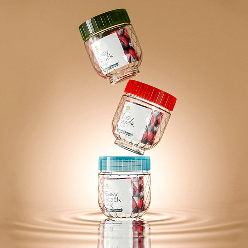 Easy Stack Jar Pack of 2 Small - (400ml) Easy Stack Jar Pack of 2 Small - (400ml)