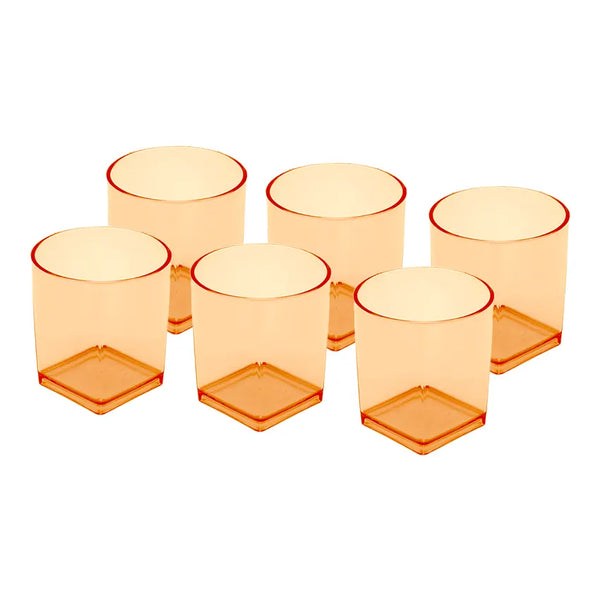 Party Acrylic Glass Model -1 6 pcs set - 250ml