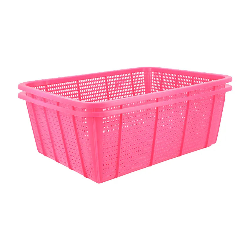 Rainbow Basket 2 pcs set Small in pink