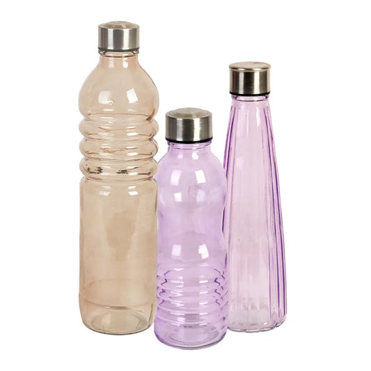 Appollo Glass Bottle - Pack of 3