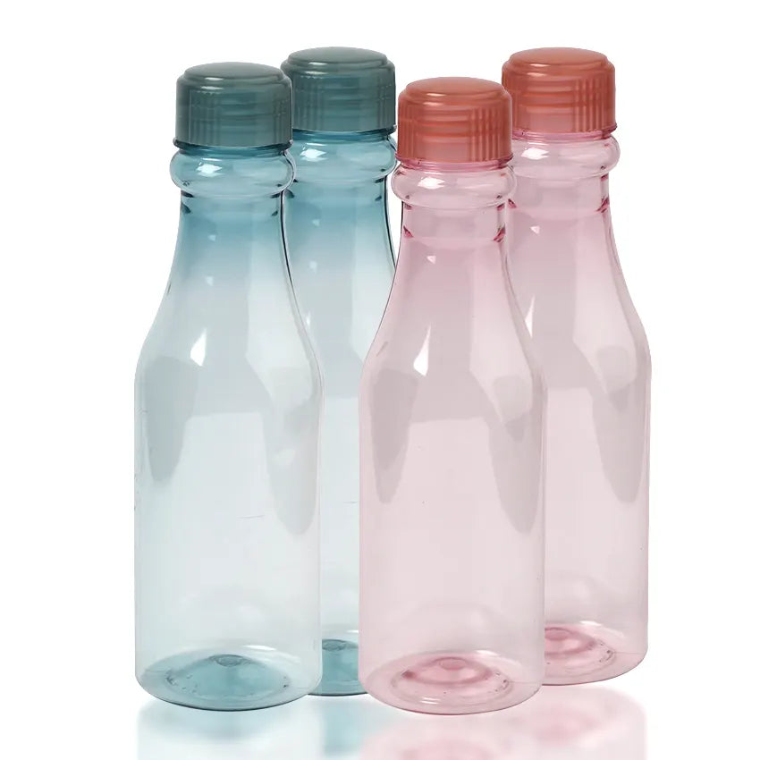 Safari Water Bottle 4 pcs Pack in Asstored 600ml