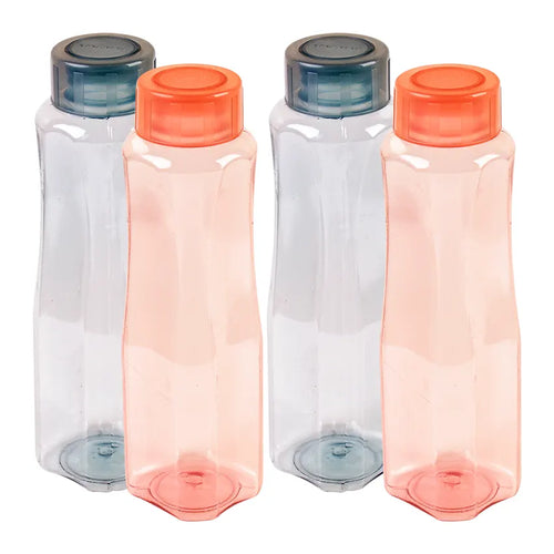 Double Summer Water Bottle Model-1 4 pcs Pack 1000ml