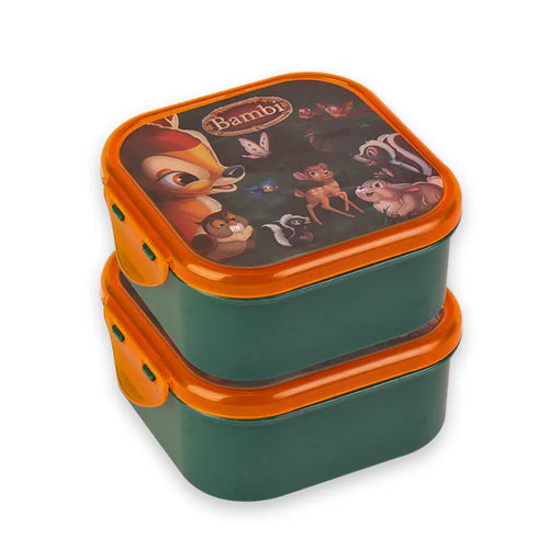 Jonti Lunch Box 2 pc set dark green - 280ml