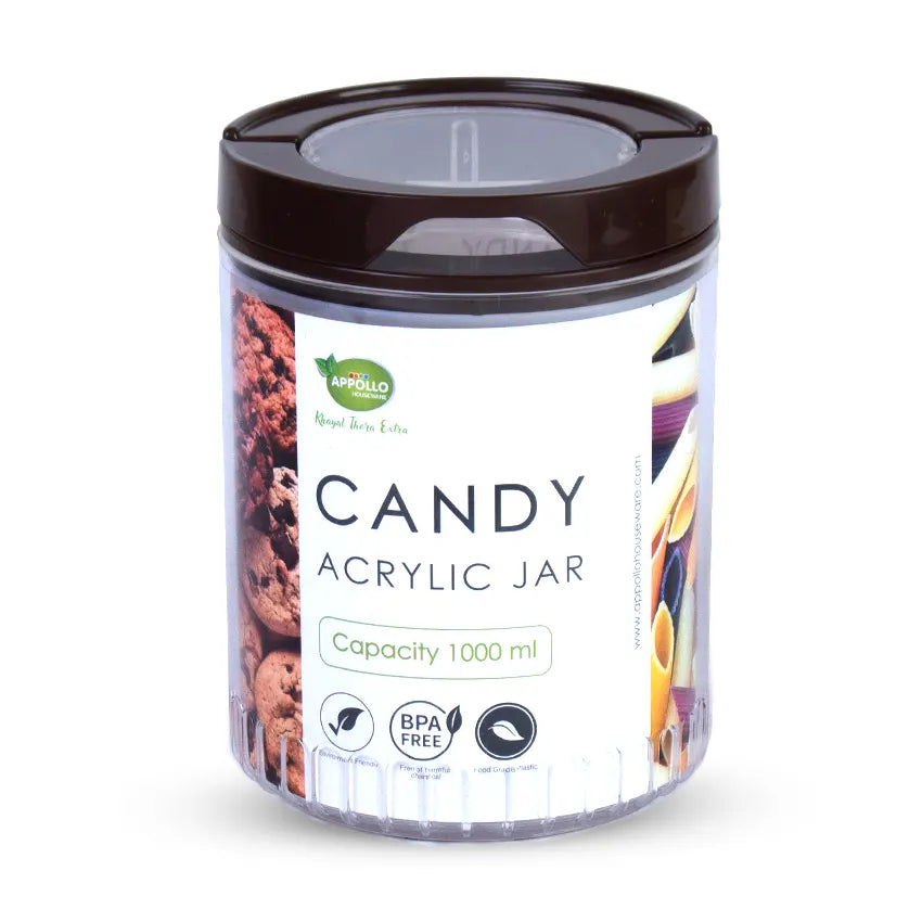 Candy Acrylic Jar L 1000ml