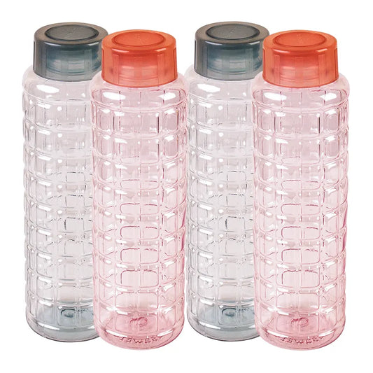 Double Summer Water Bottle M-3 4 pcs Pack 1000ml