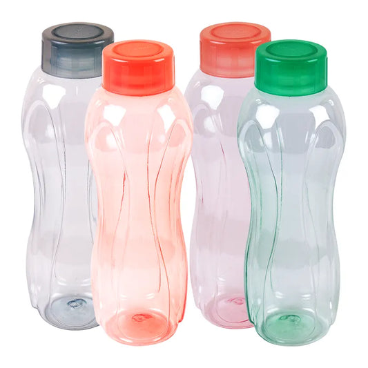 Double Summer Water Bottle M-2 4 pcs Pack 1000ml