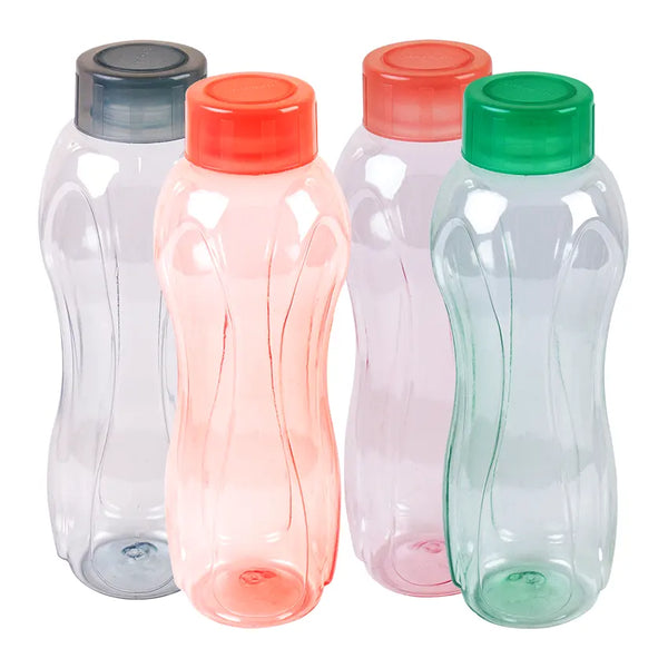 Double Summer Water Bottle Model-2 4 pcs Pack 1000ML