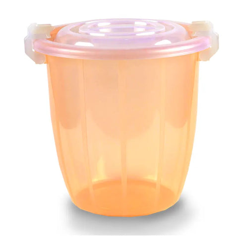 Opal Food Storage Container 2 pcs set - Large 16 Litre Transparent Peach