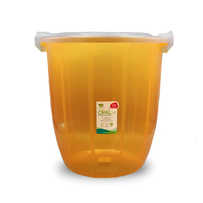 Opal Food Storage Container 2 pcs set - XL 24 Litre Transparent Orange