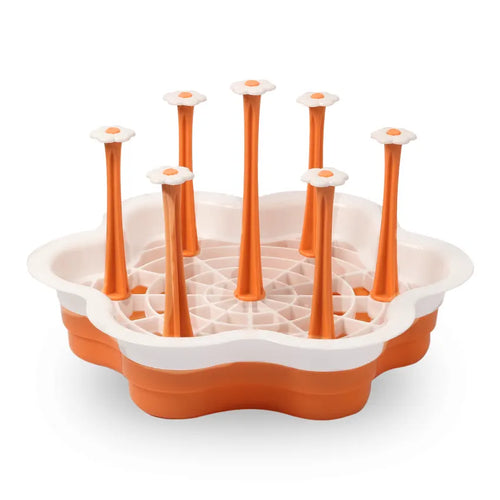 Victoria Glass Stand in Orange