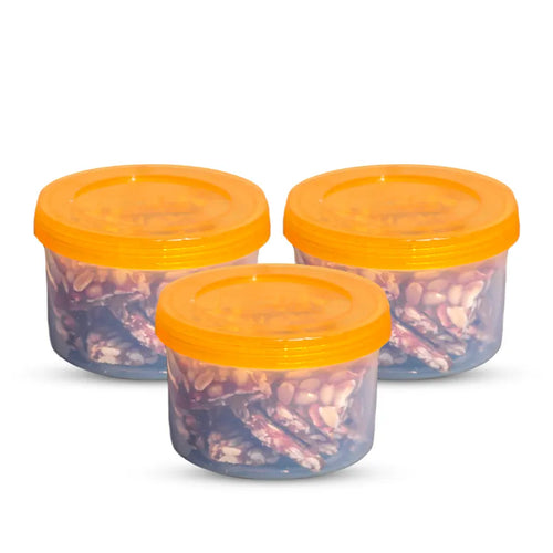 Smart Mini Jar 3 pcs set Medium in orange 200ml