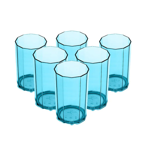 Party Acrylic Glass M-8 6 pc set - 250ml