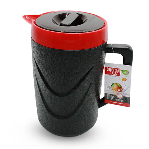 Super Cool Jug Model-3 in Gray Red 2 Litre