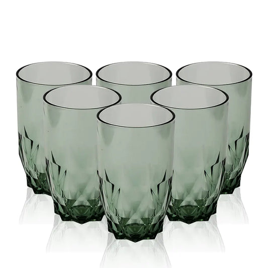 Party Acrylic Glass M-11 6 pc set - 250ml