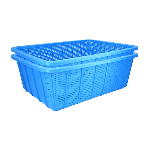 Rainbow Basket 2 pcs set Large in Blue