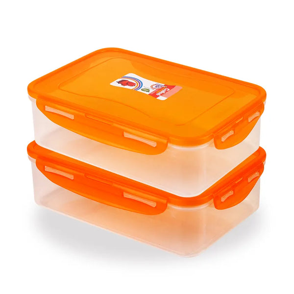 Cafee Food Keeper 2 pc set - S 300ml Orange