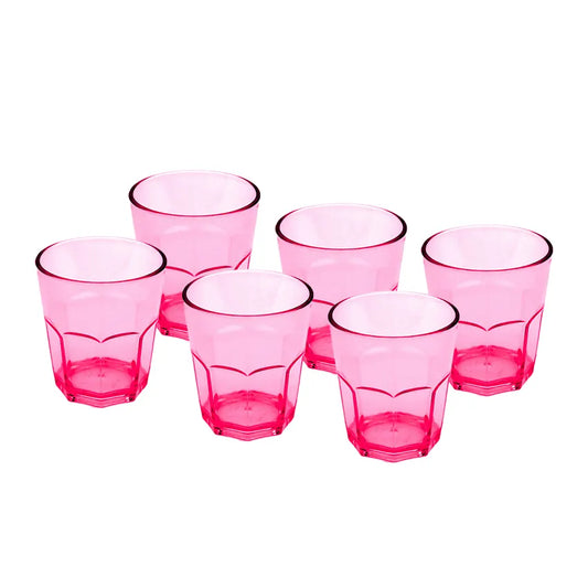 Party Acrylic Glass M-4 6 pc set - 250ml