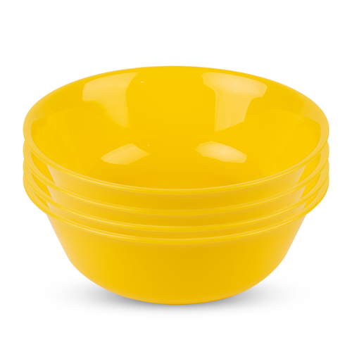 Saga Bowl 4 pcs Set Small in yellow