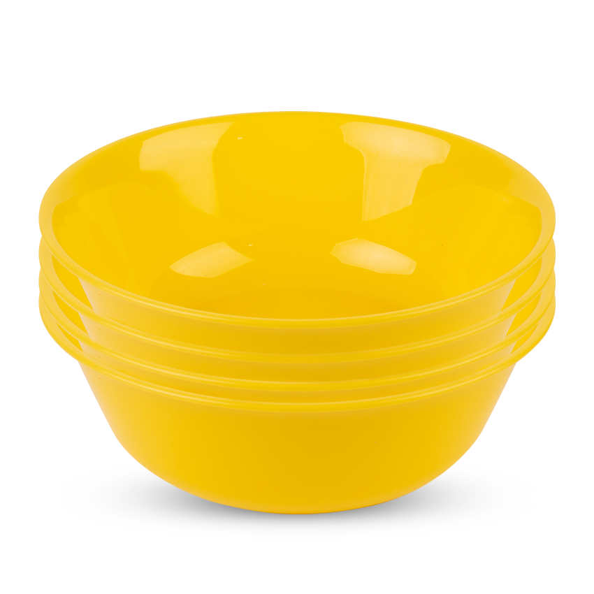 Saga Bowl Medium 4pcs set in yellow