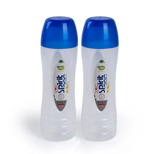 Spirit Water Bottle 2 Pcs Set Medium 1000ML – Appollo Store